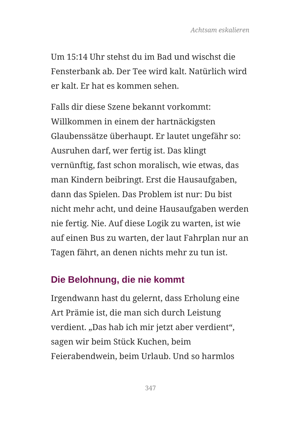 ACHTSAM ESKALIEREN - Der Anti-Stress-Guide für Frauen, die nicht mehr alles mitmachen wollen.