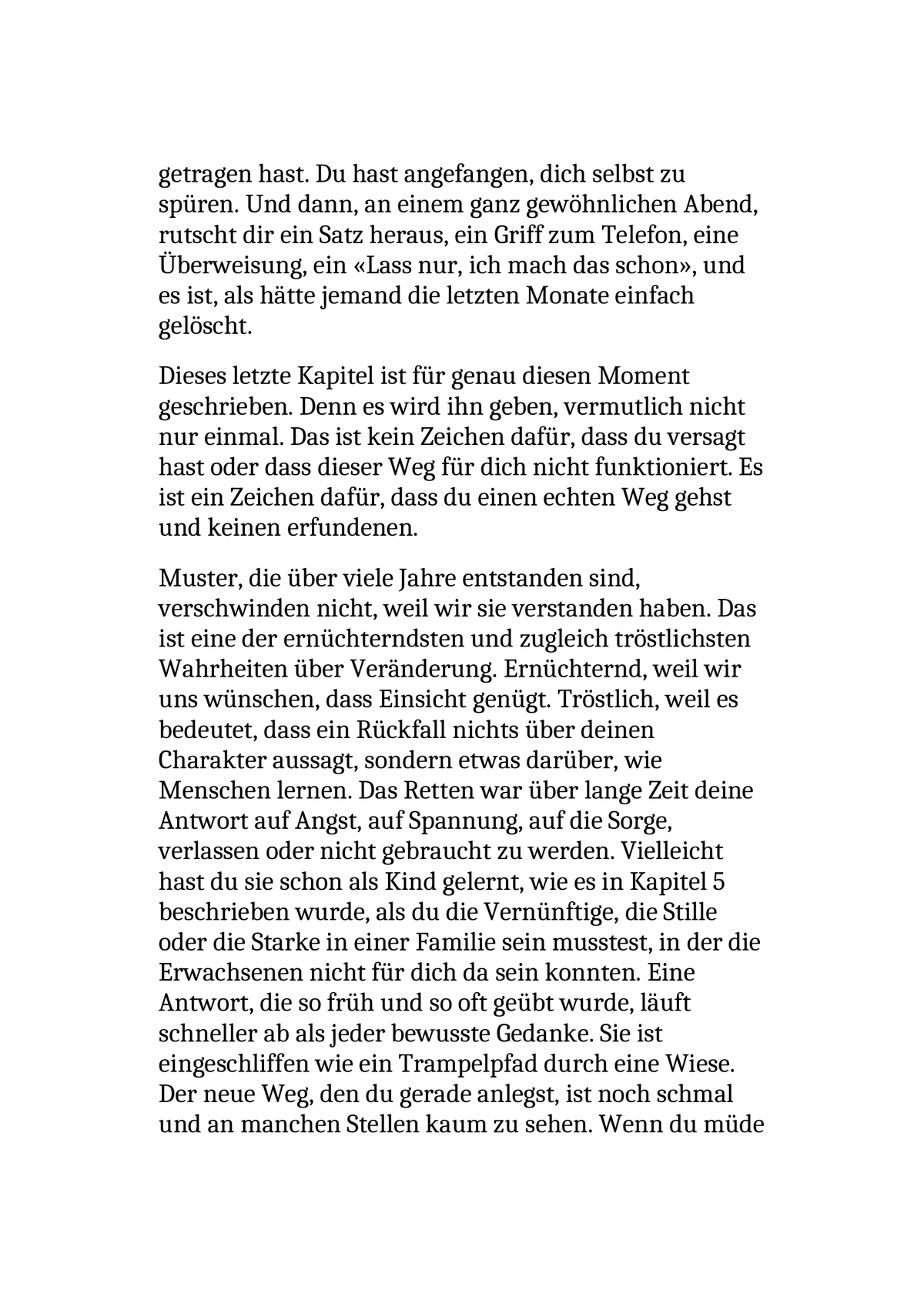 DAS ENDE DER CO-ABHÄNGIGKEIT - Wie du aufhörst, andere retten zu wollen, und anfängst, für dich selbst zu leben.