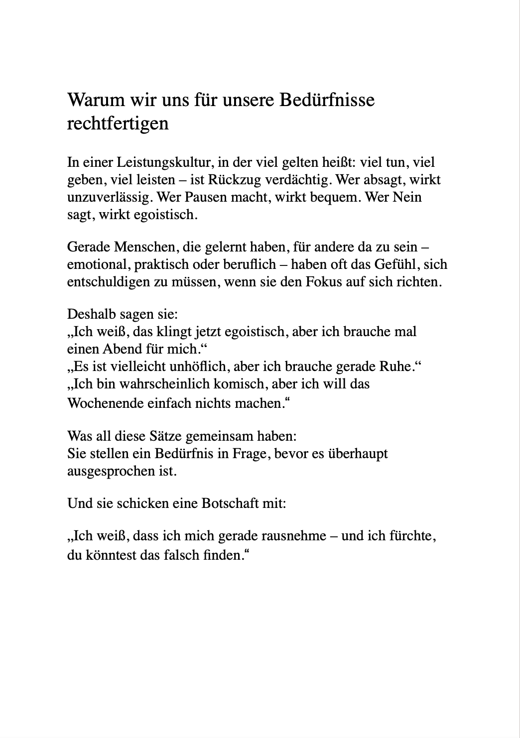 40 SÄTZE, DIE DEIN LEBEN VERÄNDERN - Grenzen setzen, souverän kommunizieren.
