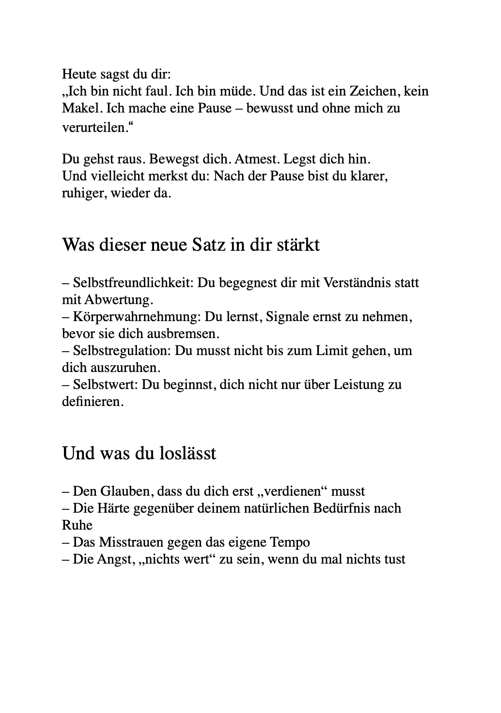 40 SÄTZE, DIE DEIN LEBEN VERÄNDERN - Grenzen setzen, souverän kommunizieren.