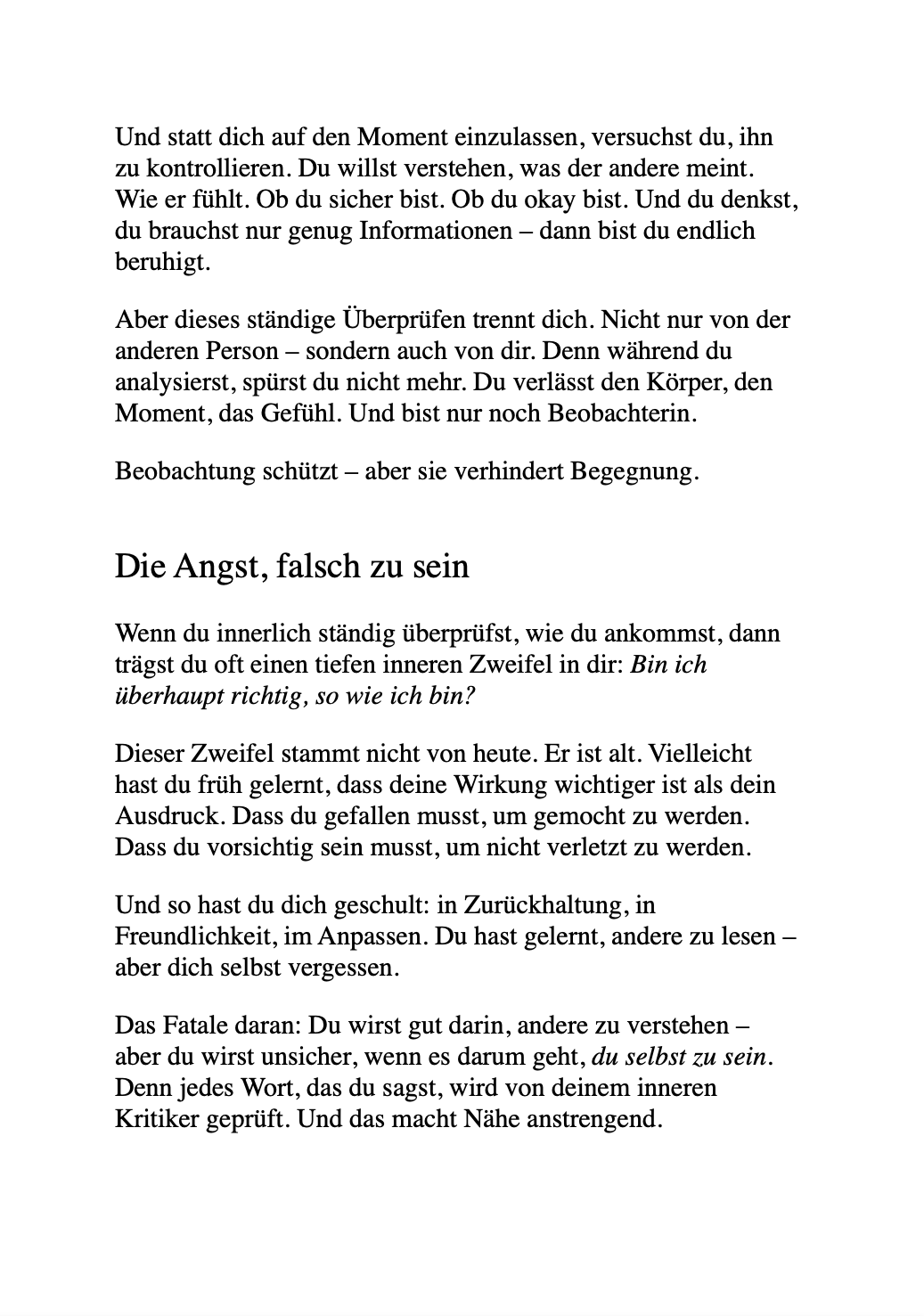WENIGER DENKEN. MEHR LEBEN - Befreie dich vom Overthinking – und finde zurück zu Klarheit, Ruhe und Lebensfreude.