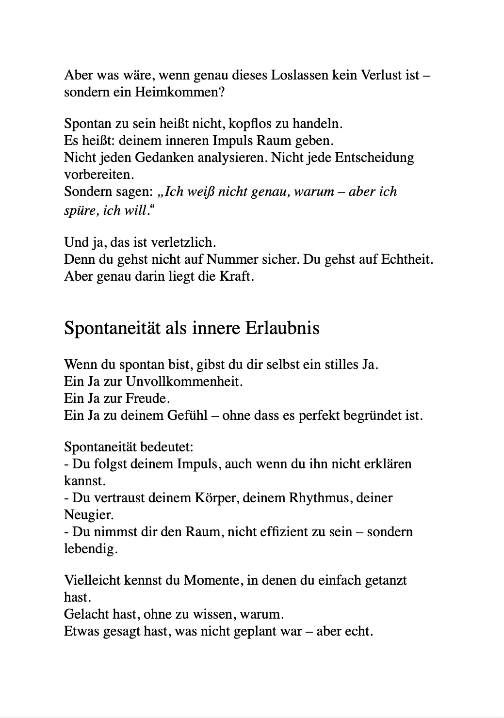 WENIGER DENKEN. MEHR LEBEN - Befreie dich vom Overthinking – und finde zurück zu Klarheit, Ruhe und Lebensfreude.
