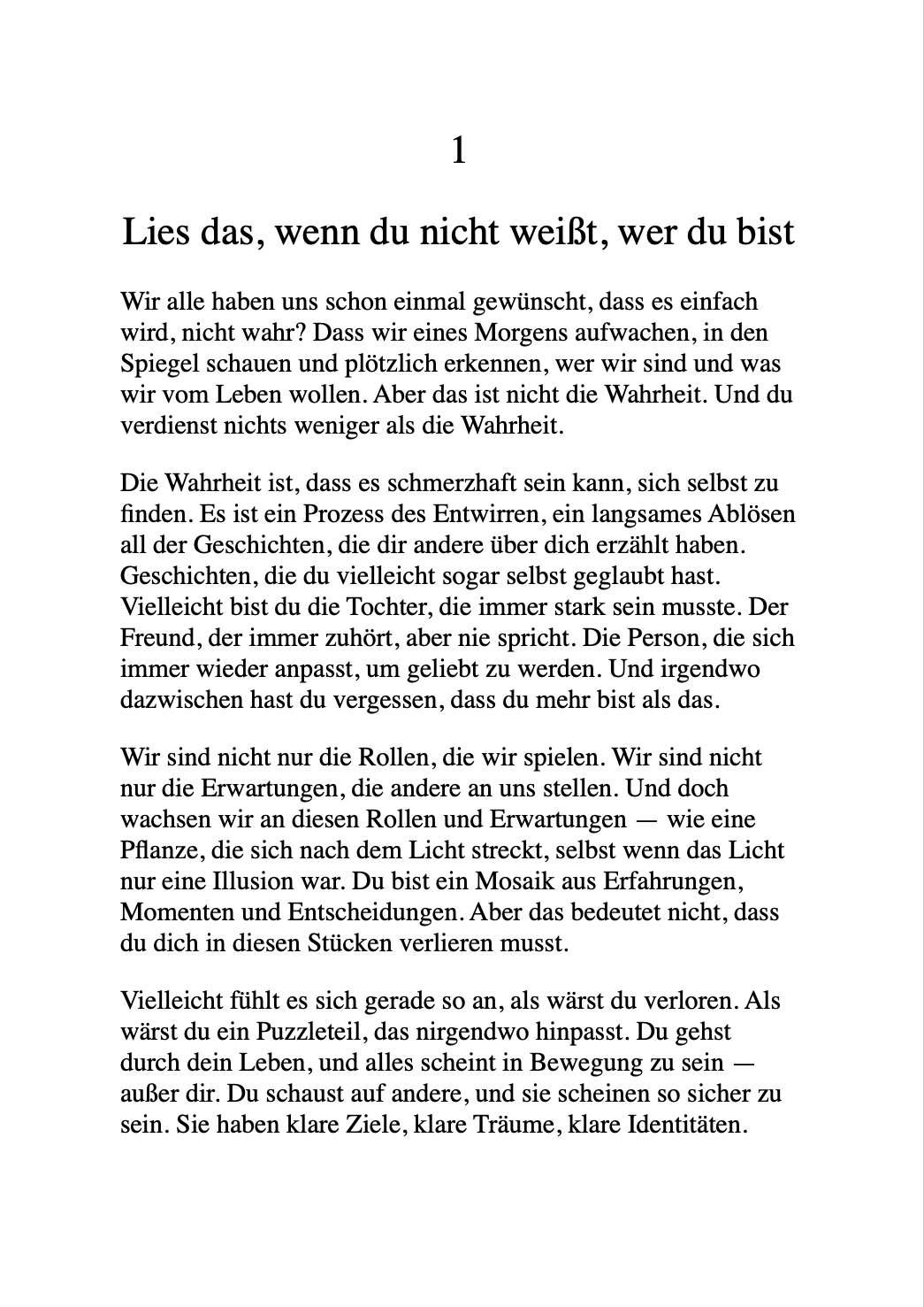 DAS BIN ICH, AUF DER REISE ZU MIR SELBST – Finde die Antwort in dir, die dir sonst niemand geben kann.