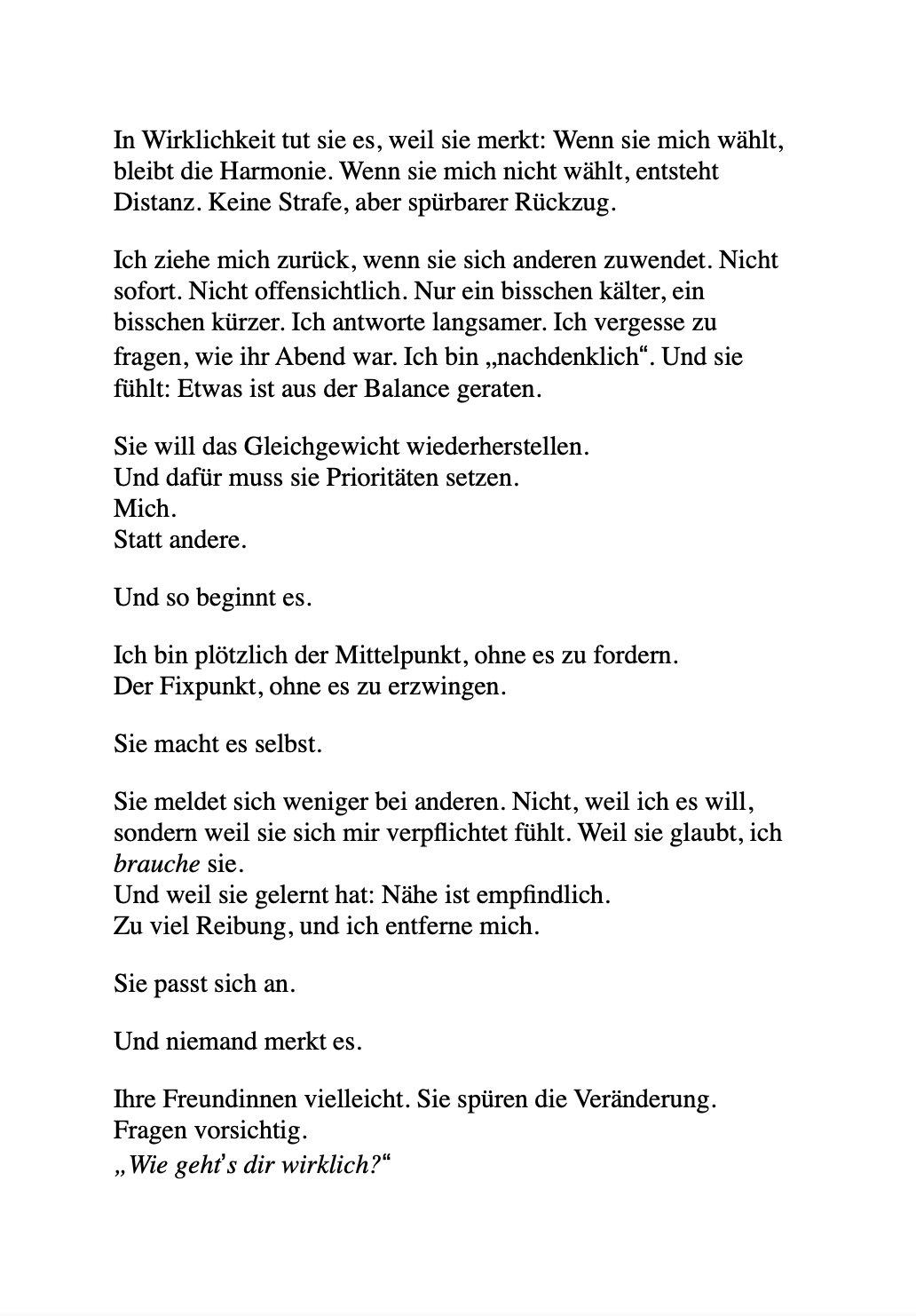 GESTÄNDNISSE EINES NARZISSTEN - Wie ich sie lieben ließ, nur um sie zu brechen.