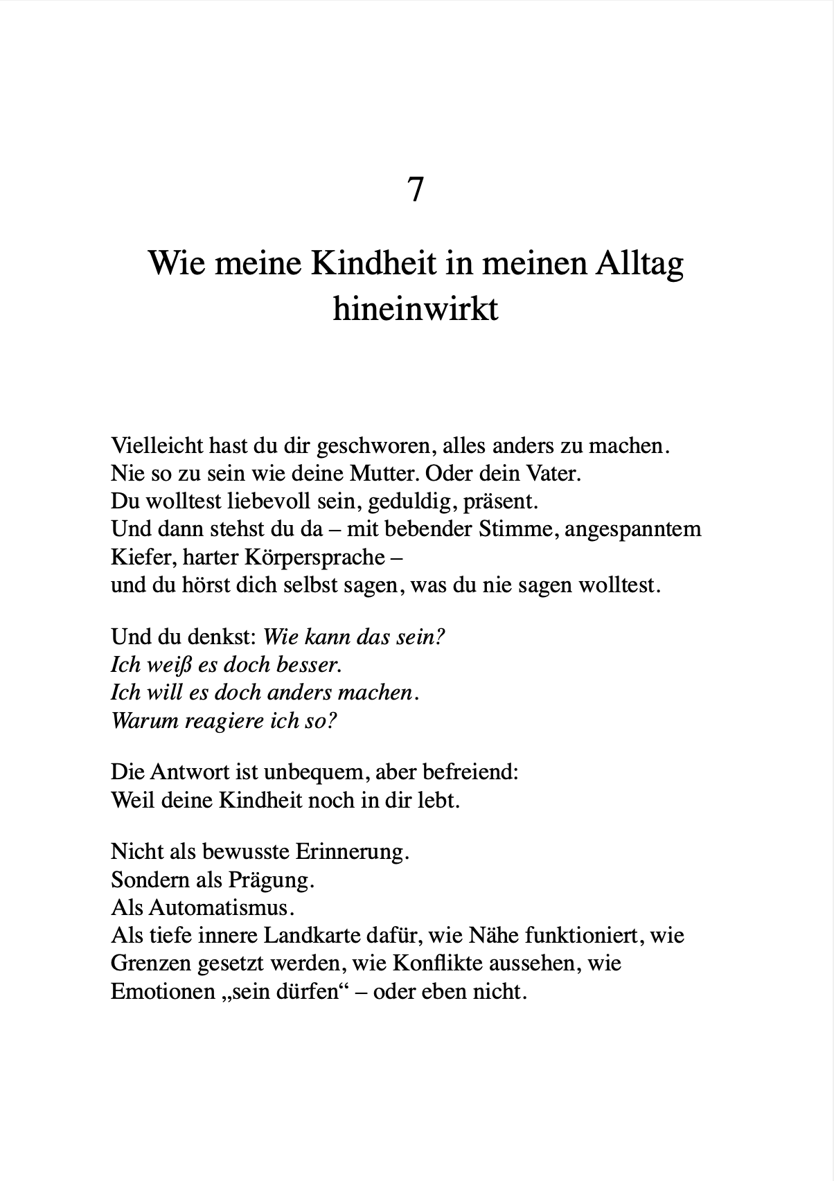 ERZIEHEN OHNE SCHREIEN - Wie du mit Stress, Wut und Schuldgefühlen umgehst – ohne dein Kind zu verletzen.