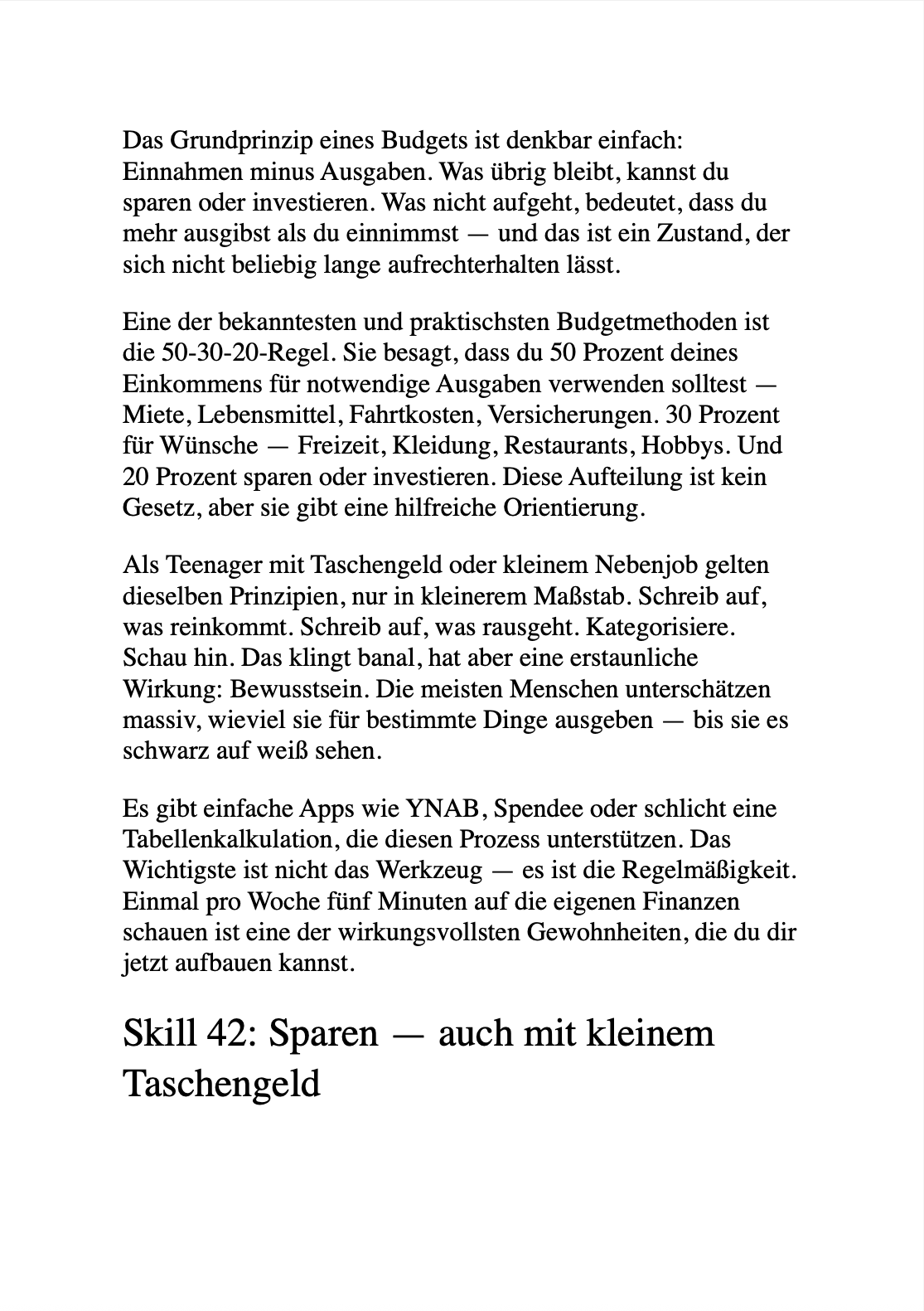 ALLES, WAS EIN TEENAGE-MÄDCHEN ÜBER DAS ERWACHSENWERDEN WISSEN MUSS - 100 Lifeskills
