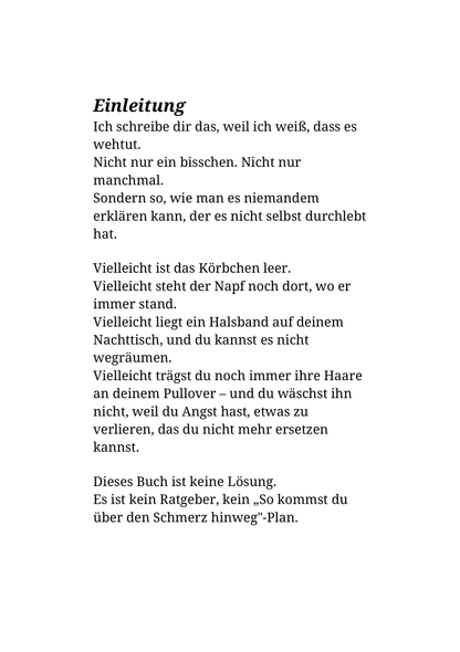 LIES DAS, WENN DIE PFOTEN DEN HIMMEL BERÜHREN