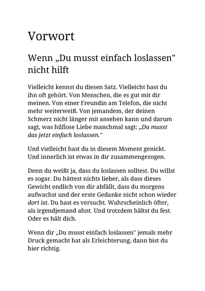 ICH WILL LOSLASSEN, ABER WOHIN MIT DEM SCHMERZ? - Warum Verdrängen uns einholt und endloses Fühlen uns festhalten kann