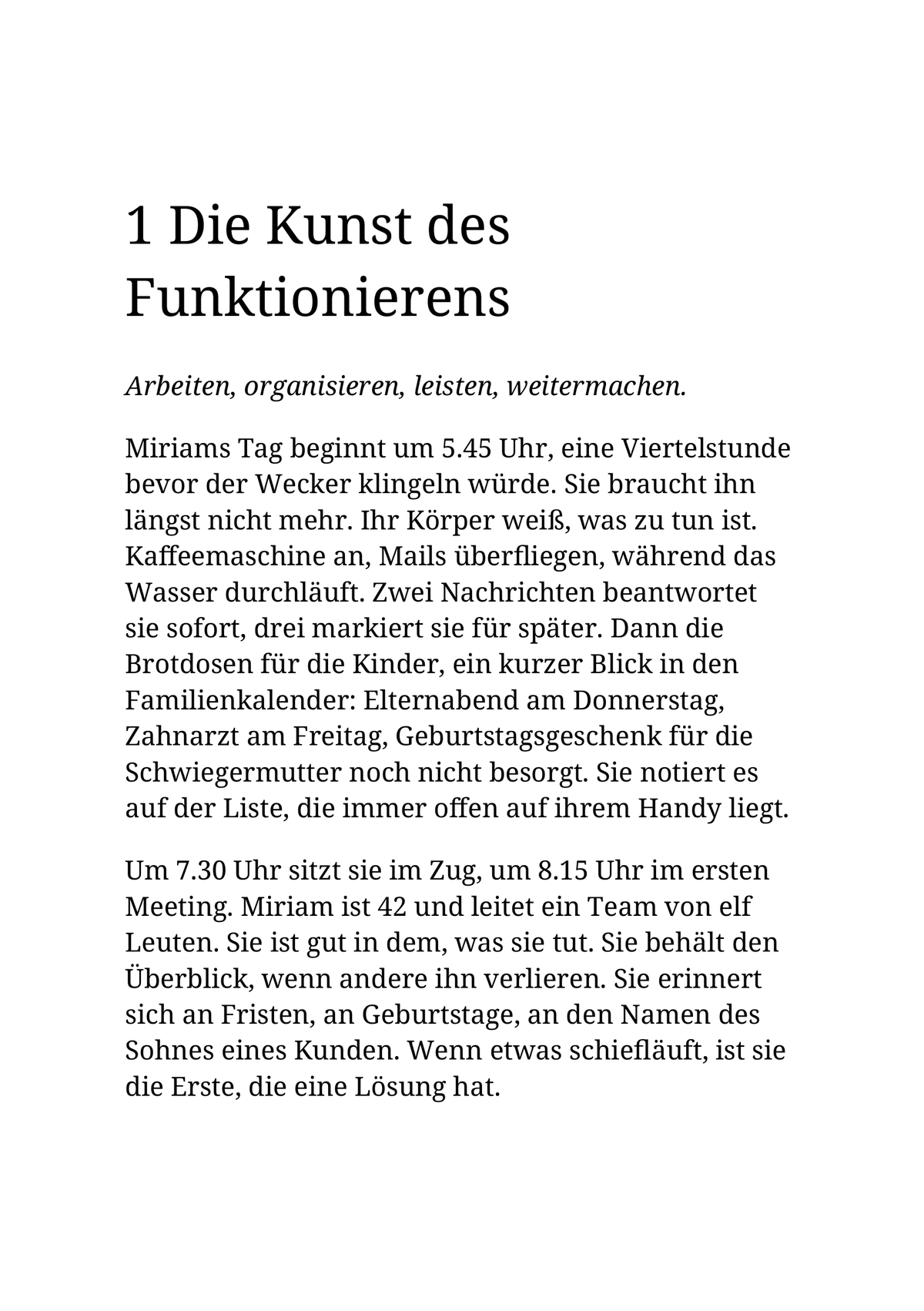 GUTE LEISTUNG. LEERES HERZ. Warum wir funktionieren, obwohl wir uns verloren haben.