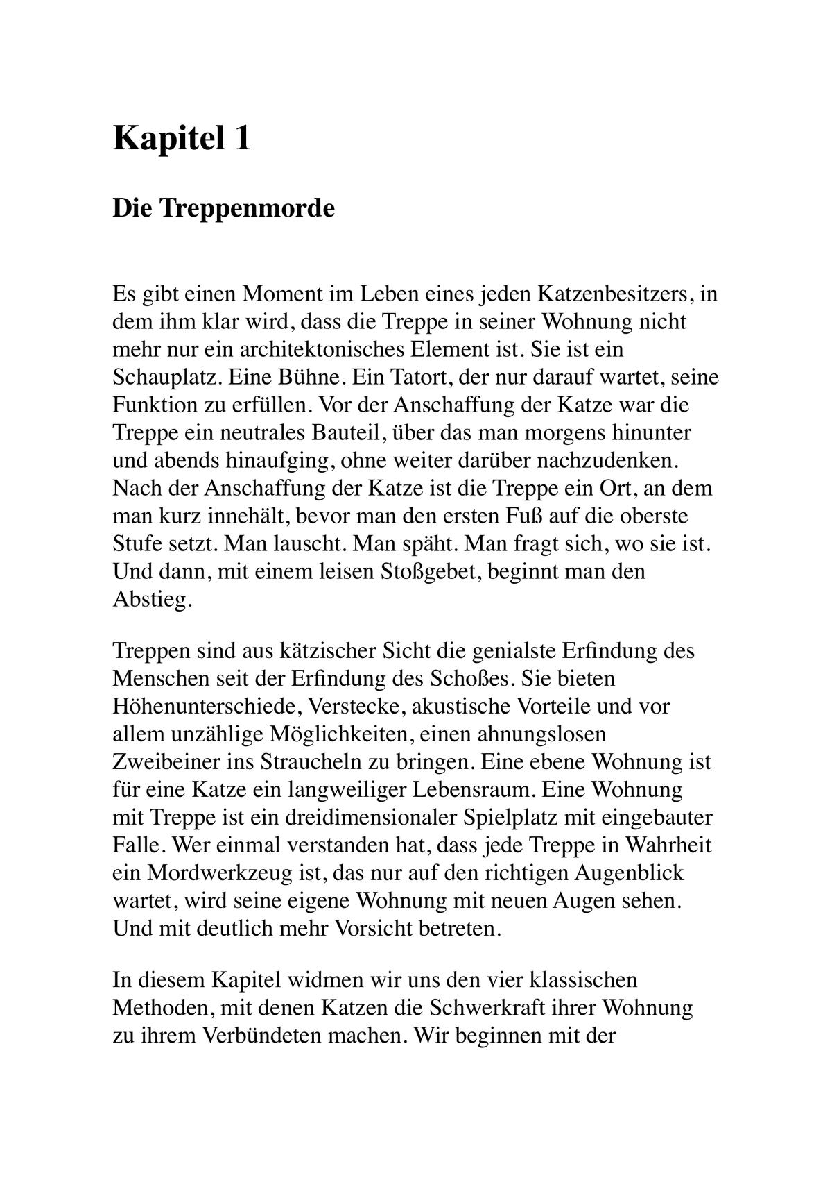 50 WEGE, WIE DEINE KATZE VERSUCHT, DICH UMZUBRINGEN - Das Überlebenshandbuch für Katzenbesitzer
