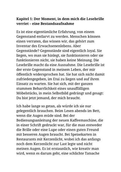 DIE ZWEITE LEBENSHÄLFTE GEHÖRT MIR (WENN DIE KNIE MITMACHEN)