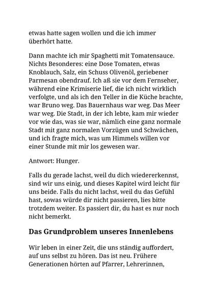ICH SPÜRE DIE MACHT IN MIR (könnte aber auch Hunger sein)