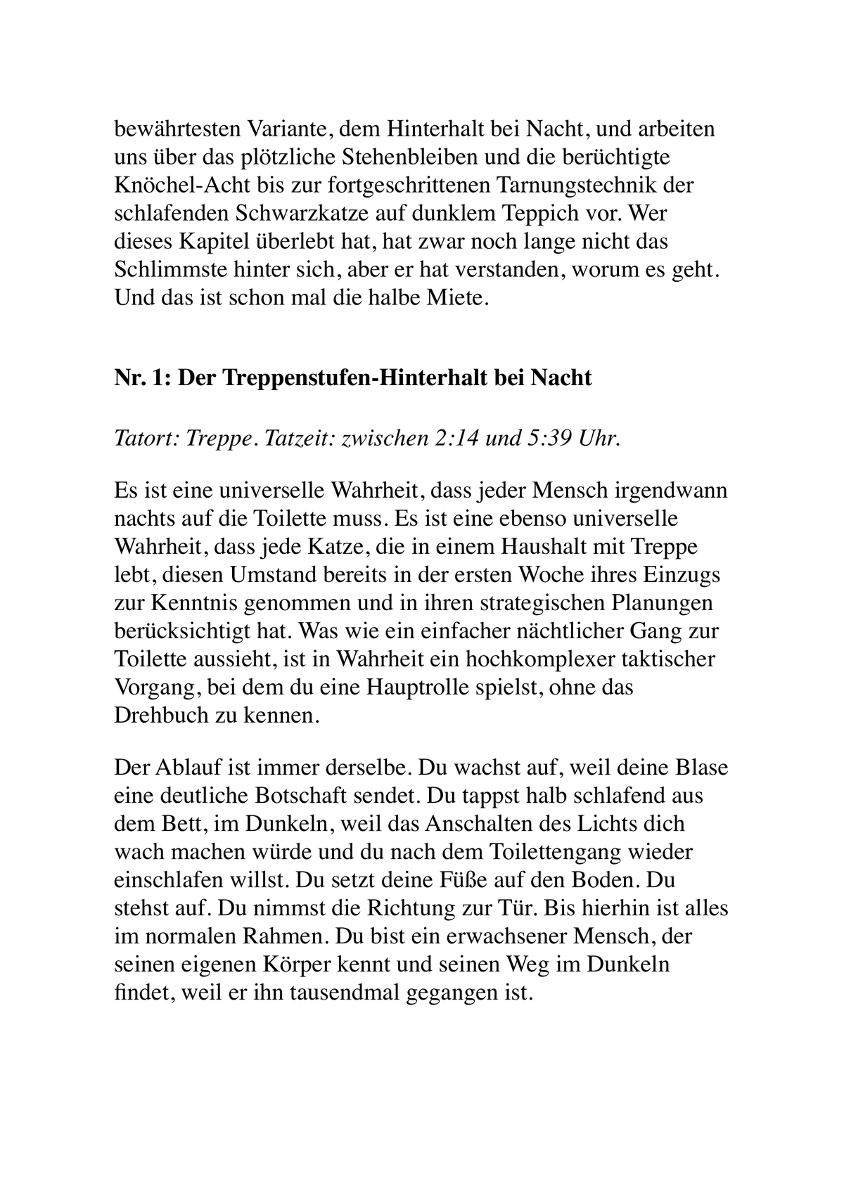 50 WEGE, WIE DEINE KATZE VERSUCHT, DICH UMZUBRINGEN - Das Überlebenshandbuch für Katzenbesitzer
