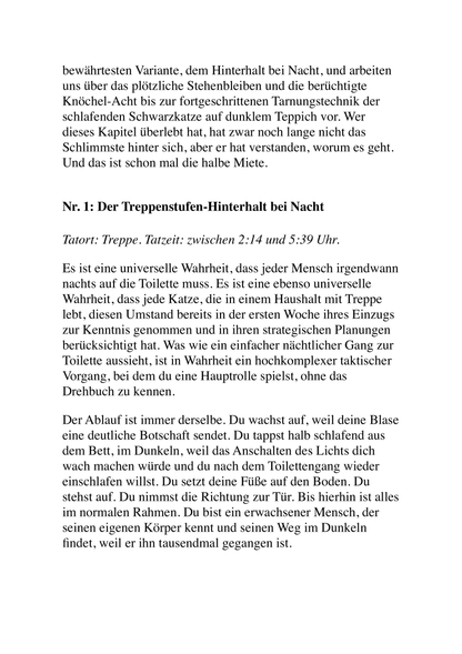 50 WEGE, WIE DEINE KATZE VERSUCHT, DICH UMZUBRINGEN - Das Überlebenshandbuch für Katzenbesitzer