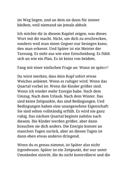 DEIN ZUKÜNFTIGES ICH IST GENERVT VON DIR