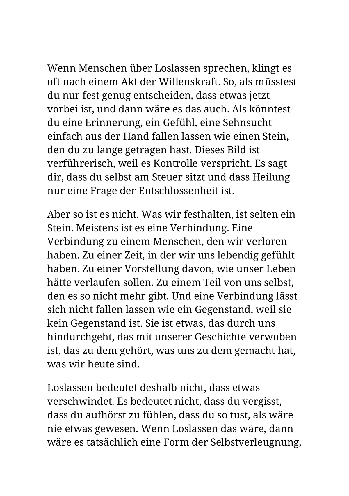 ICH WILL LOSLASSEN, ABER WOHIN MIT DEM SCHMERZ? - Warum Verdrängen uns einholt und endloses Fühlen uns festhalten kann