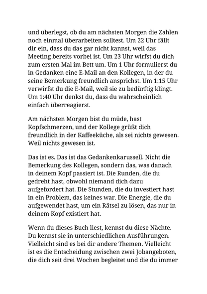 MEIN GEDANKENKARUSSELL HAT HEUTE URLAUB - Wie du aus dem Gedankenchaos aussteigst und wieder mehr Ruhe, Klarheit und Lebensfreude findest