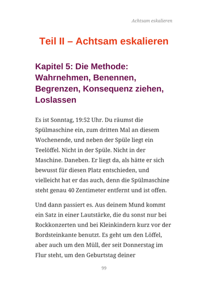 ACHTSAM ESKALIEREN - Der Anti-Stress-Guide für Frauen, die nicht mehr alles mitmachen wollen.