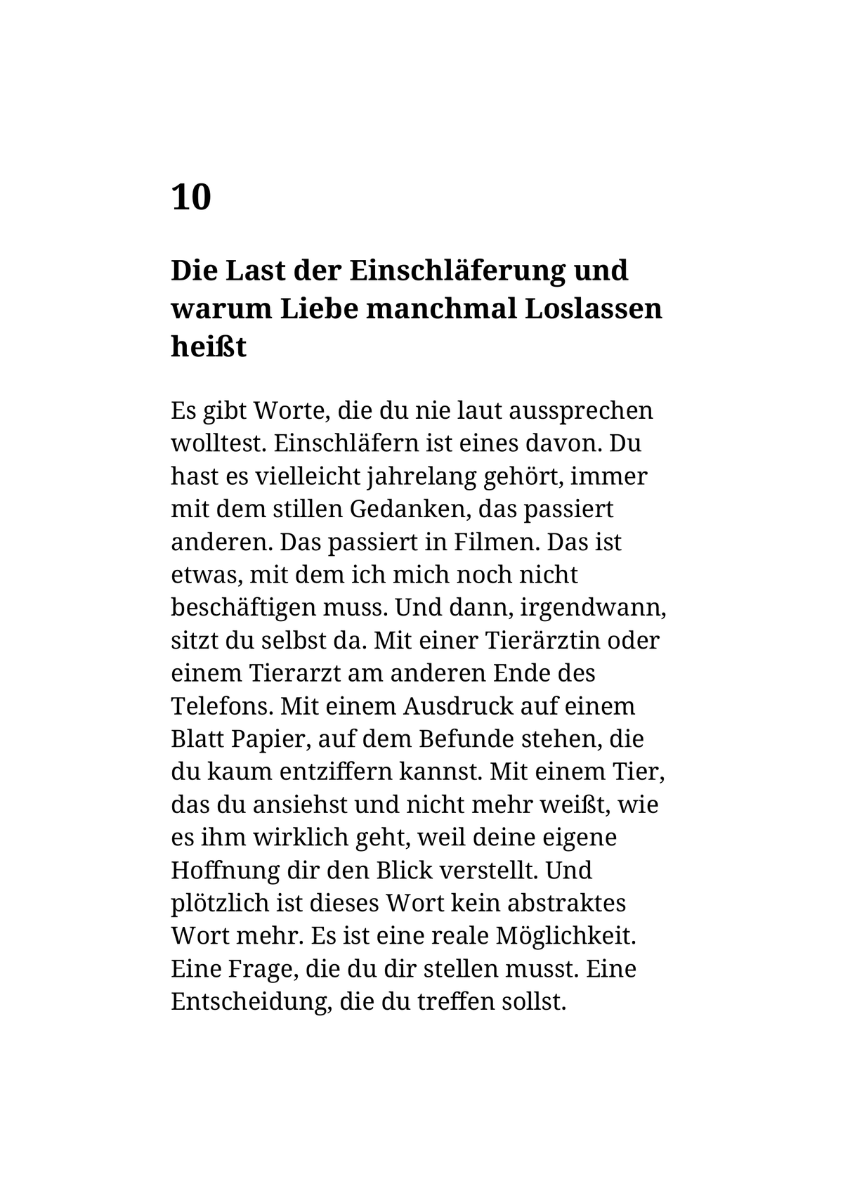 LIES DAS, WENN DIE PFOTEN DEN HIMMEL BERÜHREN
