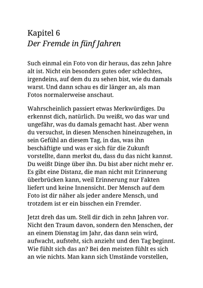 DEIN ZUKÜNFTIGES ICH IST GENERVT VON DIR