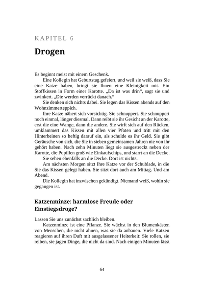 WIE SIE MIT IHRER KATZE ÜBER PORNOGRAFIE SPRECHEN -  Enthaltsamkeit, Drogen, Satanismus und andere Gefahren für ihre neun Leben