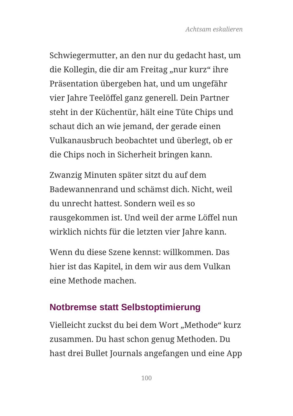 ACHTSAM ESKALIEREN - Der Anti-Stress-Guide für Frauen, die nicht mehr alles mitmachen wollen.