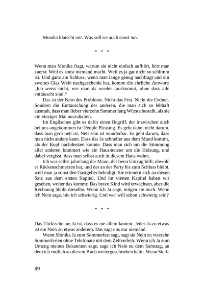 ICH LASS MIR DOCH NICHT VERBIETEN, WAS MIR KEINER ERLAUBT HAT
