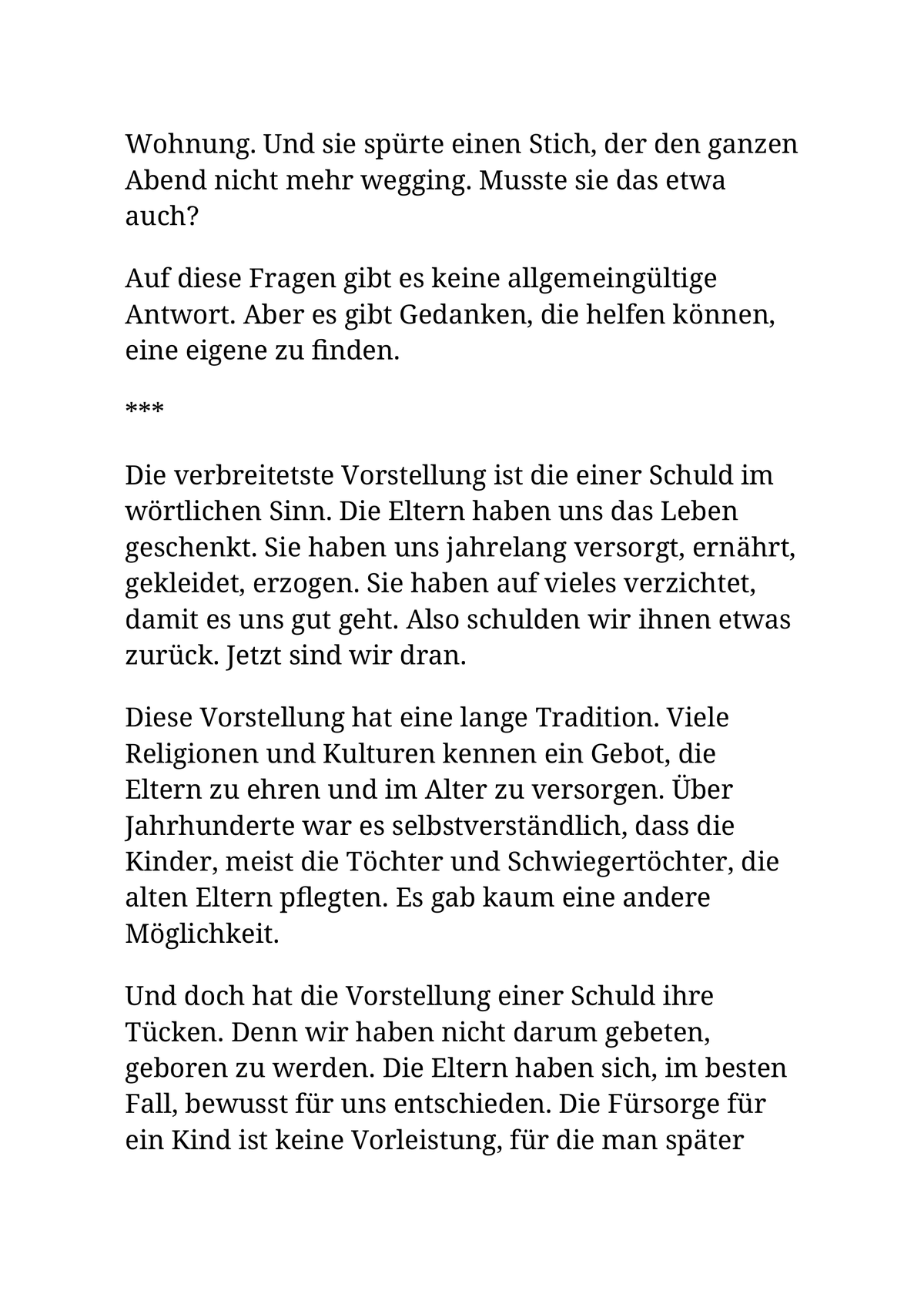 MEINE ELTERN WERDEN ALT UND ICH KANN NICHTS DAGEGEN TUN