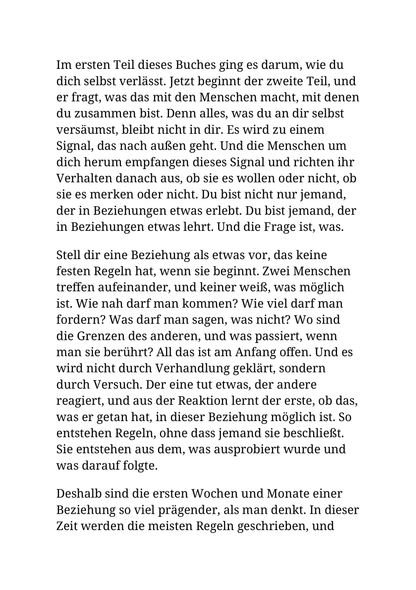 WER SICH SELBST VERLÄSST, WIRD VERLASSEN