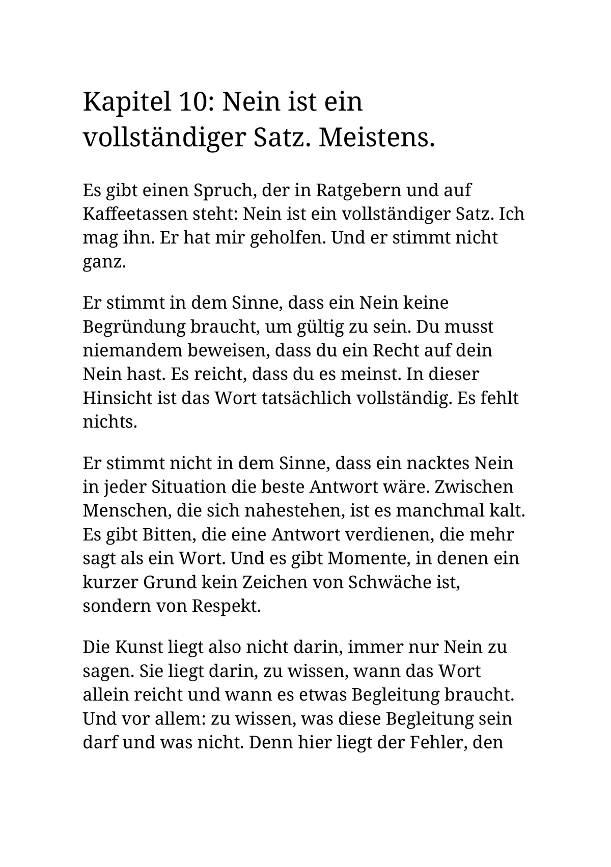 MEINE ANGELEGENHEIT. DEINE ANGELEGENHEIT - Wie du aufhörst, die Probleme anderer zu deinen zu machen
