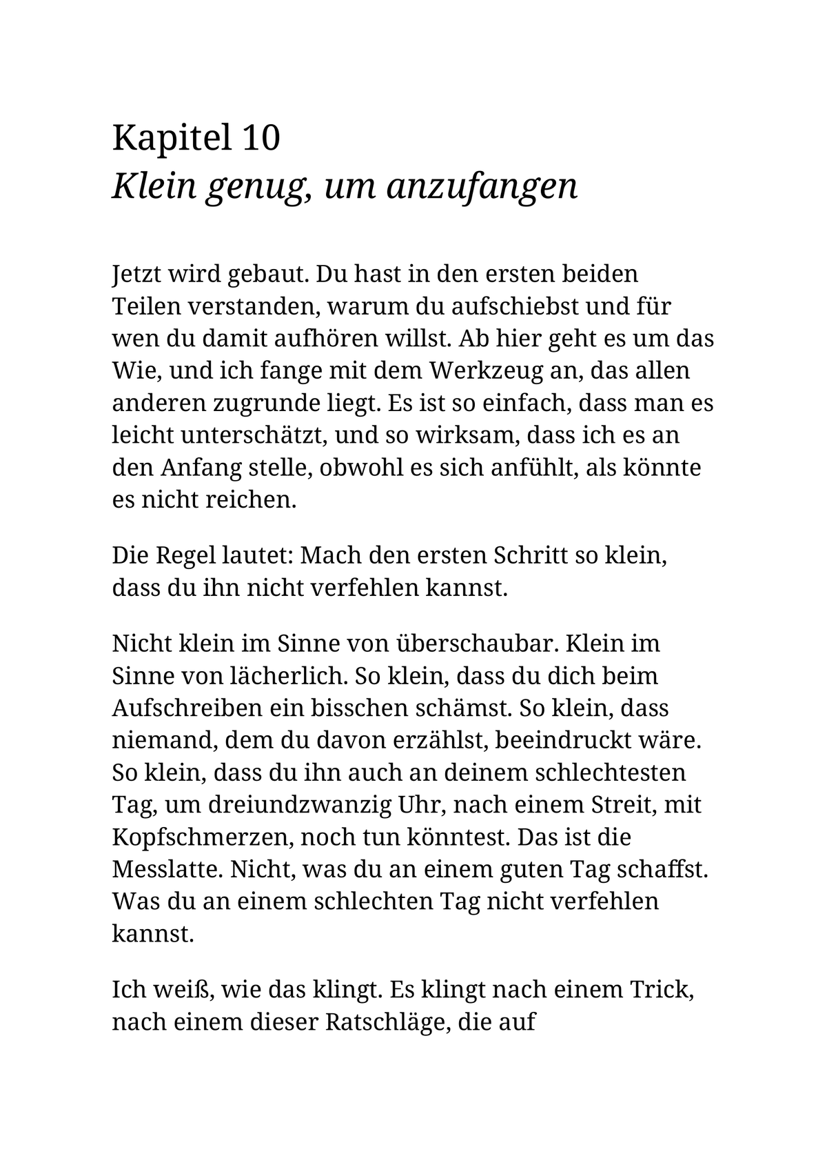 DEIN ZUKÜNFTIGES ICH IST GENERVT VON DIR
