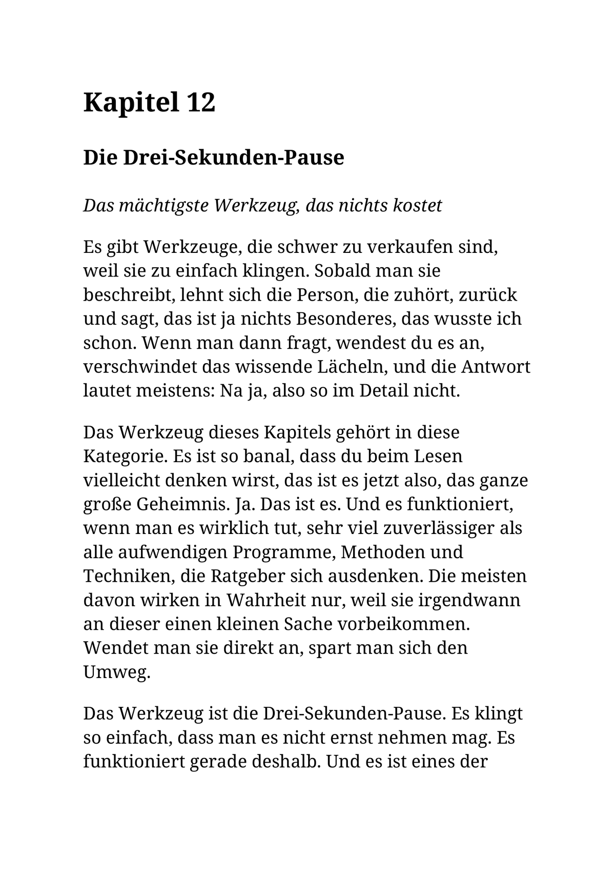 ICH SPÜRE DIE MACHT IN MIR (könnte aber auch Hunger sein)