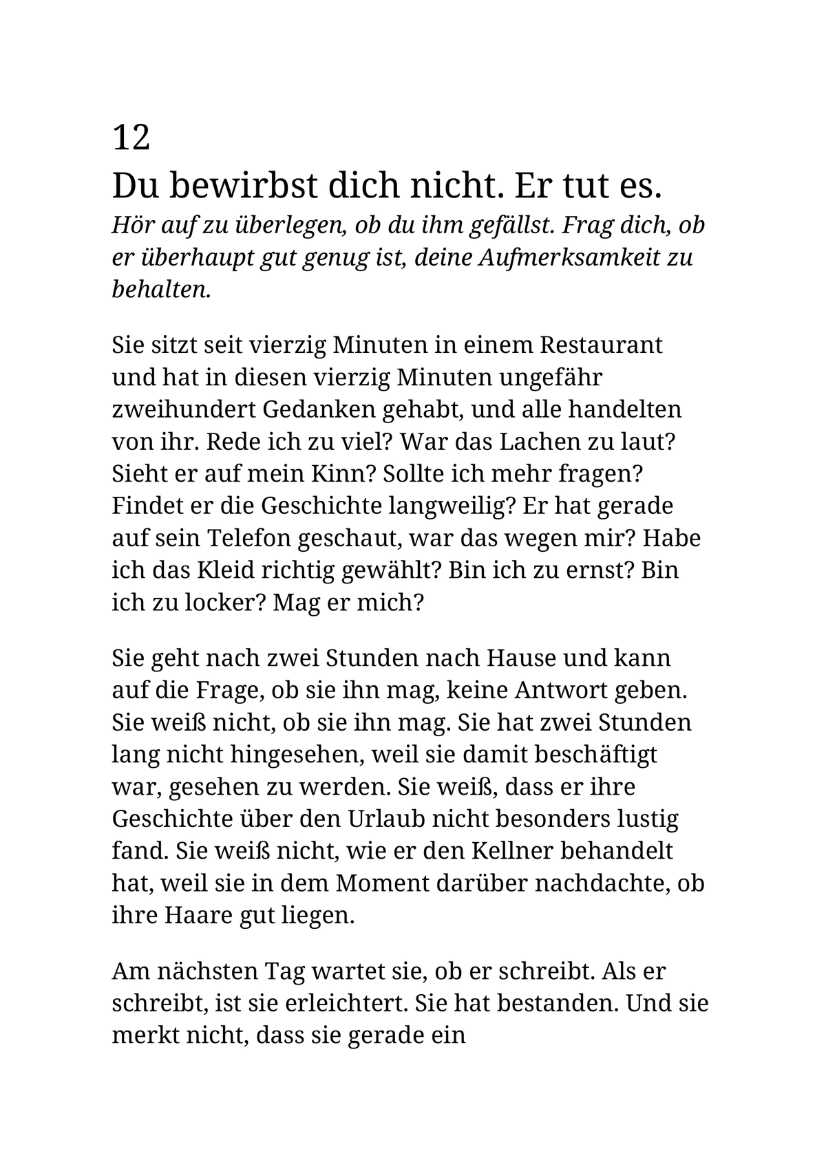 WIE DU MIT MÄNNERN SPIELST - Die Psychologie hinter Anziehung, Spannung und Macht – und warum die interessanteste Frau nicht immer die netteste ist.