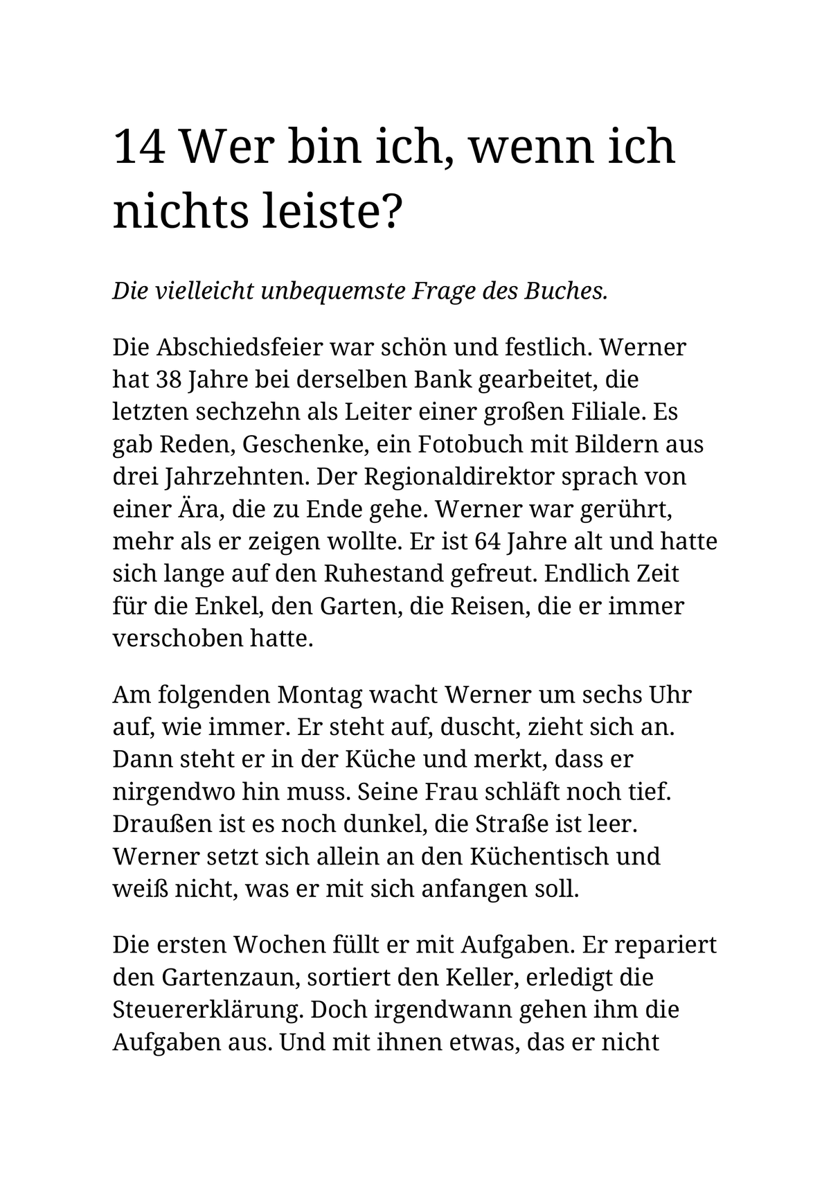 GUTE LEISTUNG. LEERES HERZ. Warum wir funktionieren, obwohl wir uns verloren haben.