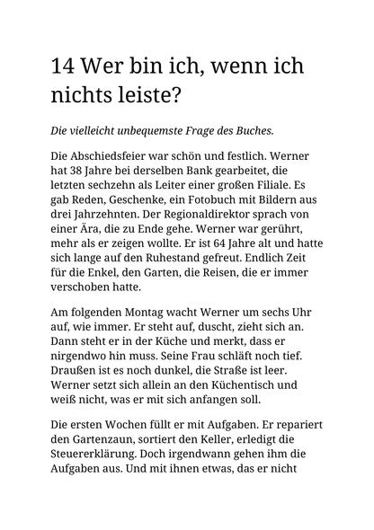 GUTE LEISTUNG. LEERES HERZ. Warum wir funktionieren, obwohl wir uns verloren haben.