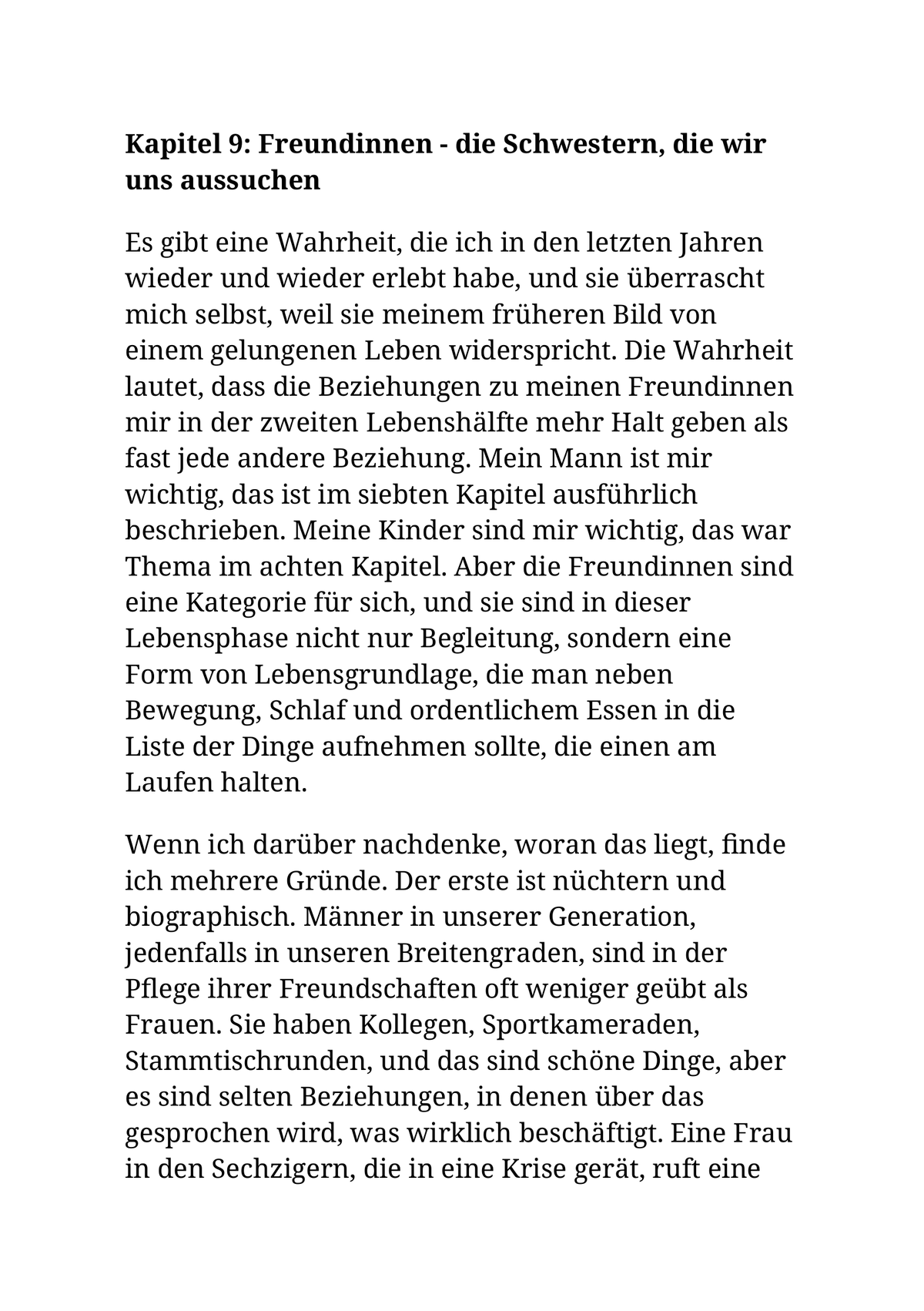 DIE ZWEITE LEBENSHÄLFTE GEHÖRT MIR (WENN DIE KNIE MITMACHEN)