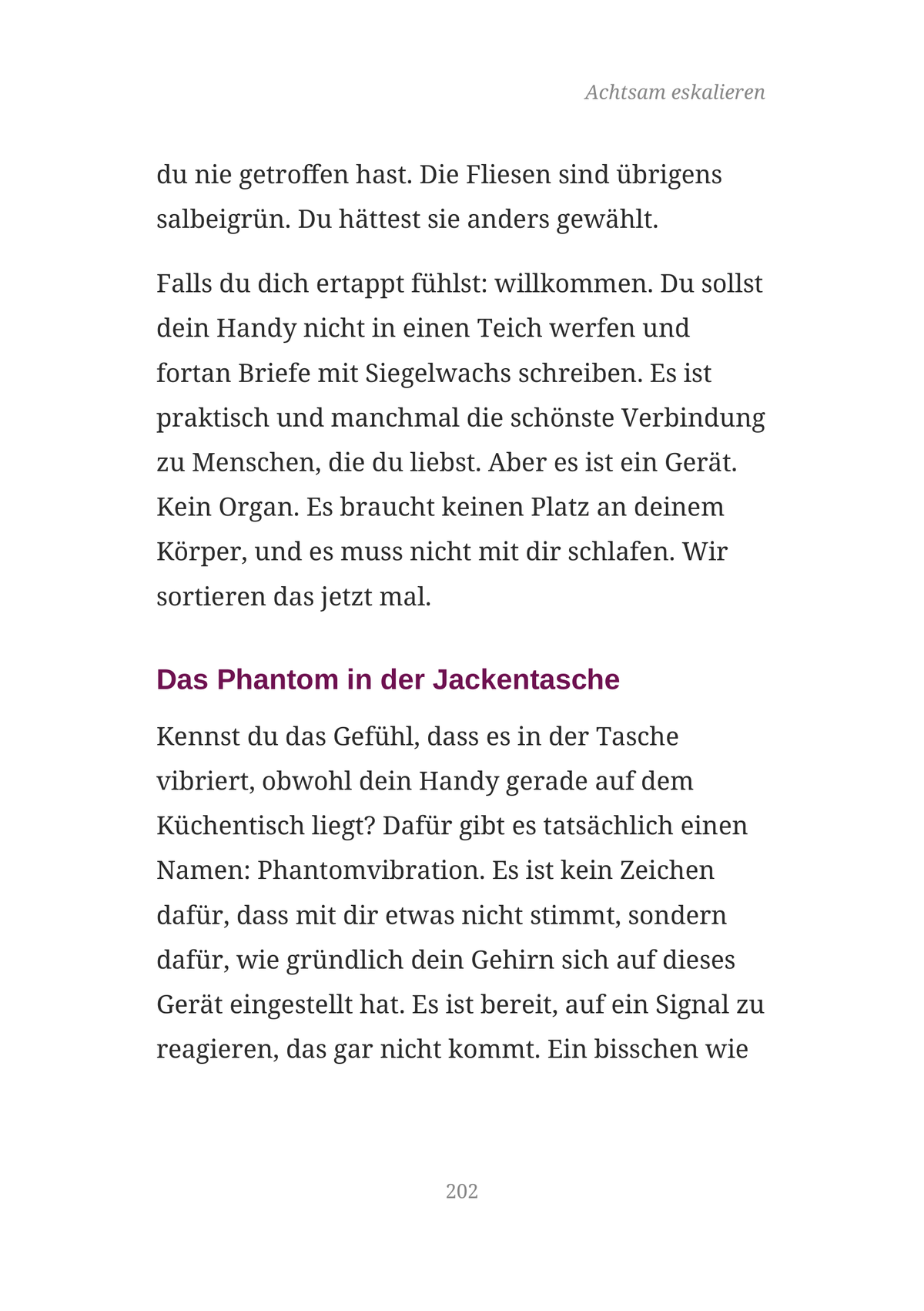 ACHTSAM ESKALIEREN - Der Anti-Stress-Guide für Frauen, die nicht mehr alles mitmachen wollen.