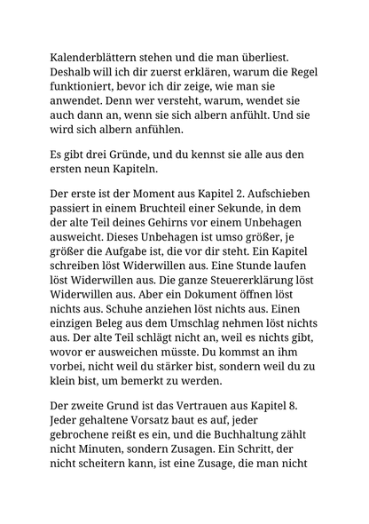 DEIN ZUKÜNFTIGES ICH IST GENERVT VON DIR