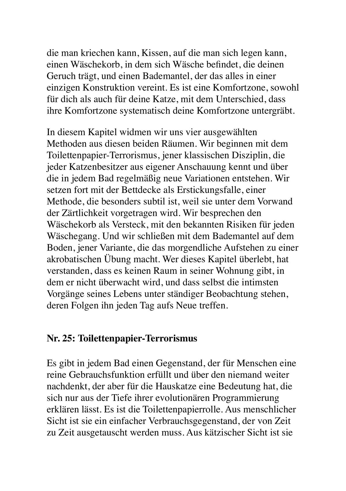 50 WEGE, WIE DEINE KATZE VERSUCHT, DICH UMZUBRINGEN - Das Überlebenshandbuch für Katzenbesitzer