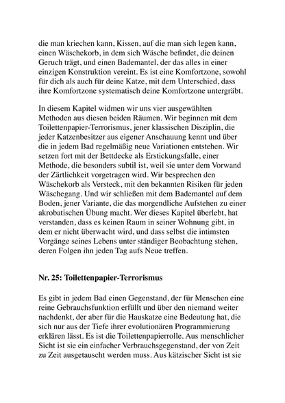 50 WEGE, WIE DEINE KATZE VERSUCHT, DICH UMZUBRINGEN - Das Überlebenshandbuch für Katzenbesitzer