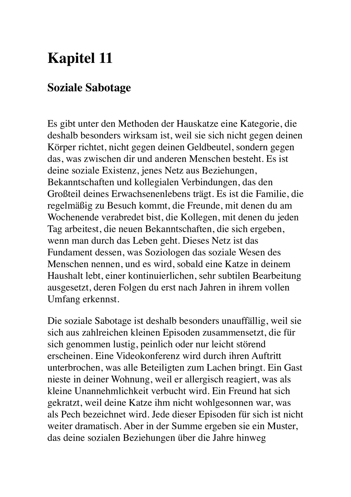 50 WEGE, WIE DEINE KATZE VERSUCHT, DICH UMZUBRINGEN - Das Überlebenshandbuch für Katzenbesitzer