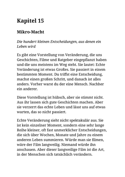 ICH SPÜRE DIE MACHT IN MIR (könnte aber auch Hunger sein)