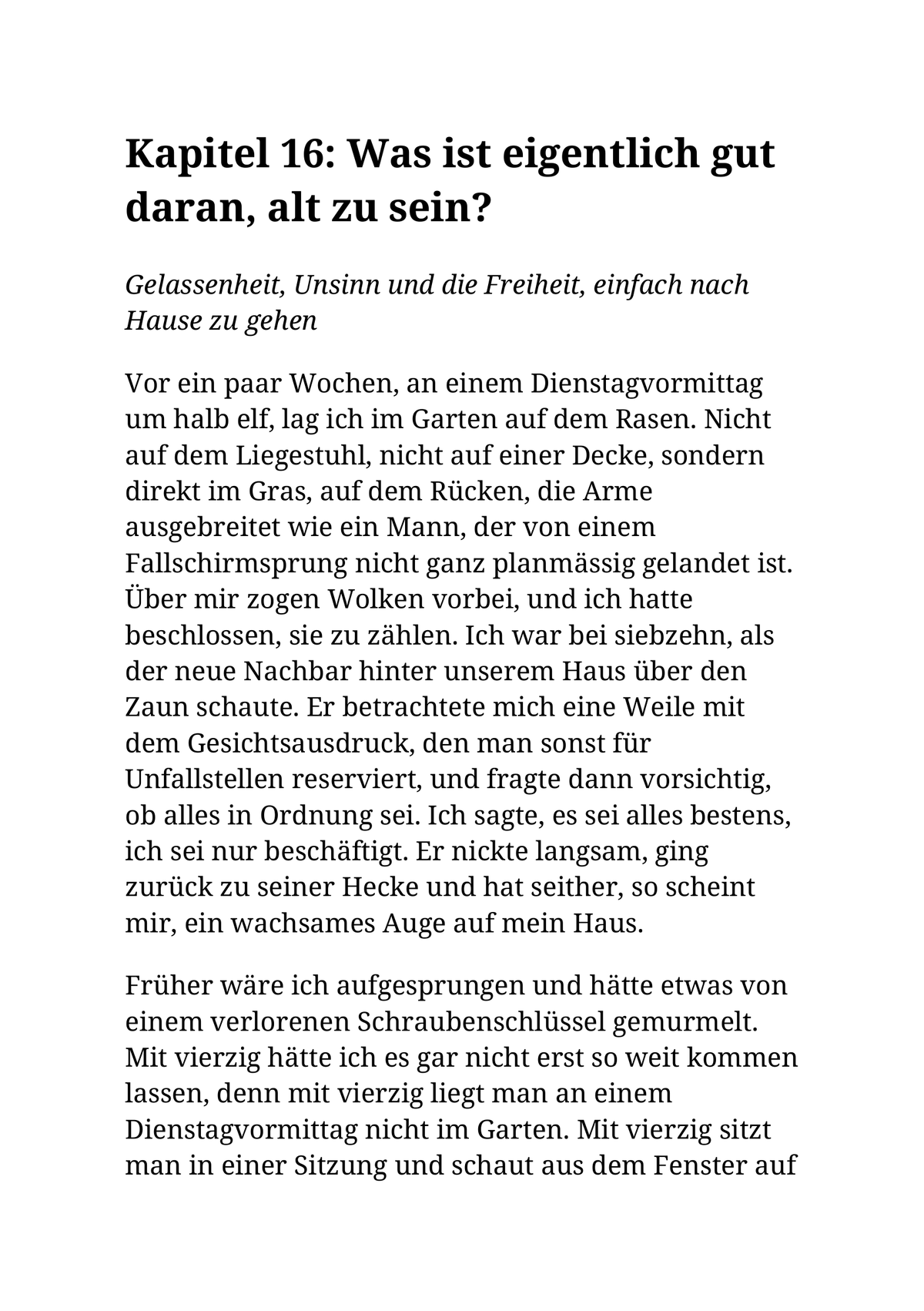 WARUM HÄNGEN MEINE EIER IM TOILETTENWASSER - Und andere Fragen auf die ältere Männer Antworten brauchen