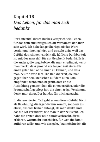 DEIN ZUKÜNFTIGES ICH IST GENERVT VON DIR