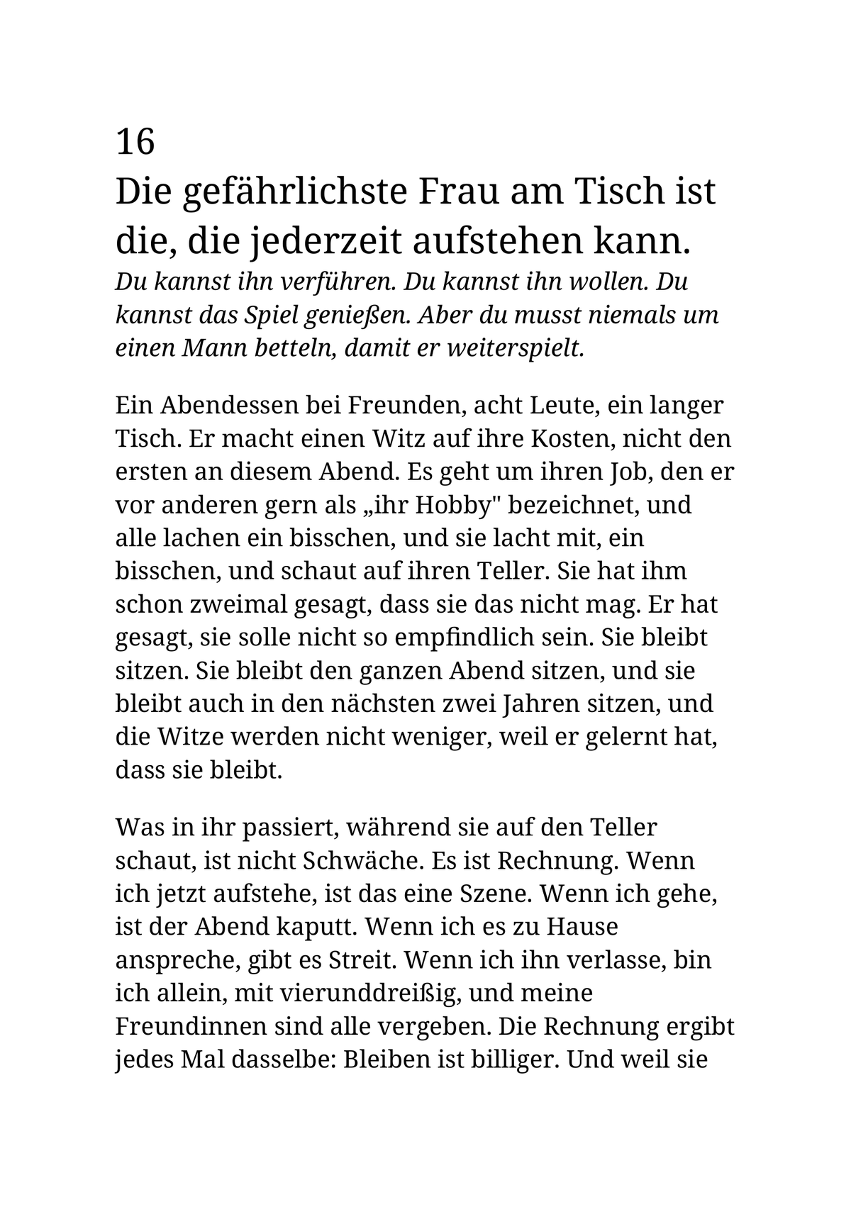 WIE DU MIT MÄNNERN SPIELST - Die Psychologie hinter Anziehung, Spannung und Macht – und warum die interessanteste Frau nicht immer die netteste ist.