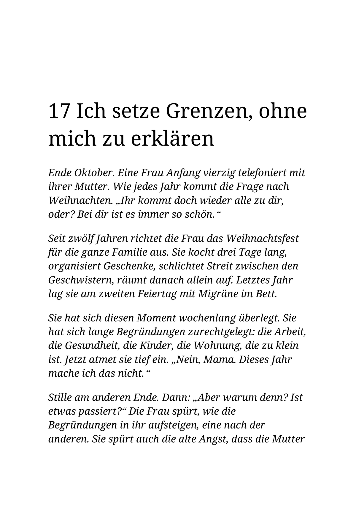 ICH WAR DAS KIND, UM DAS MAN SICH NIE SORGEN MUSSTE