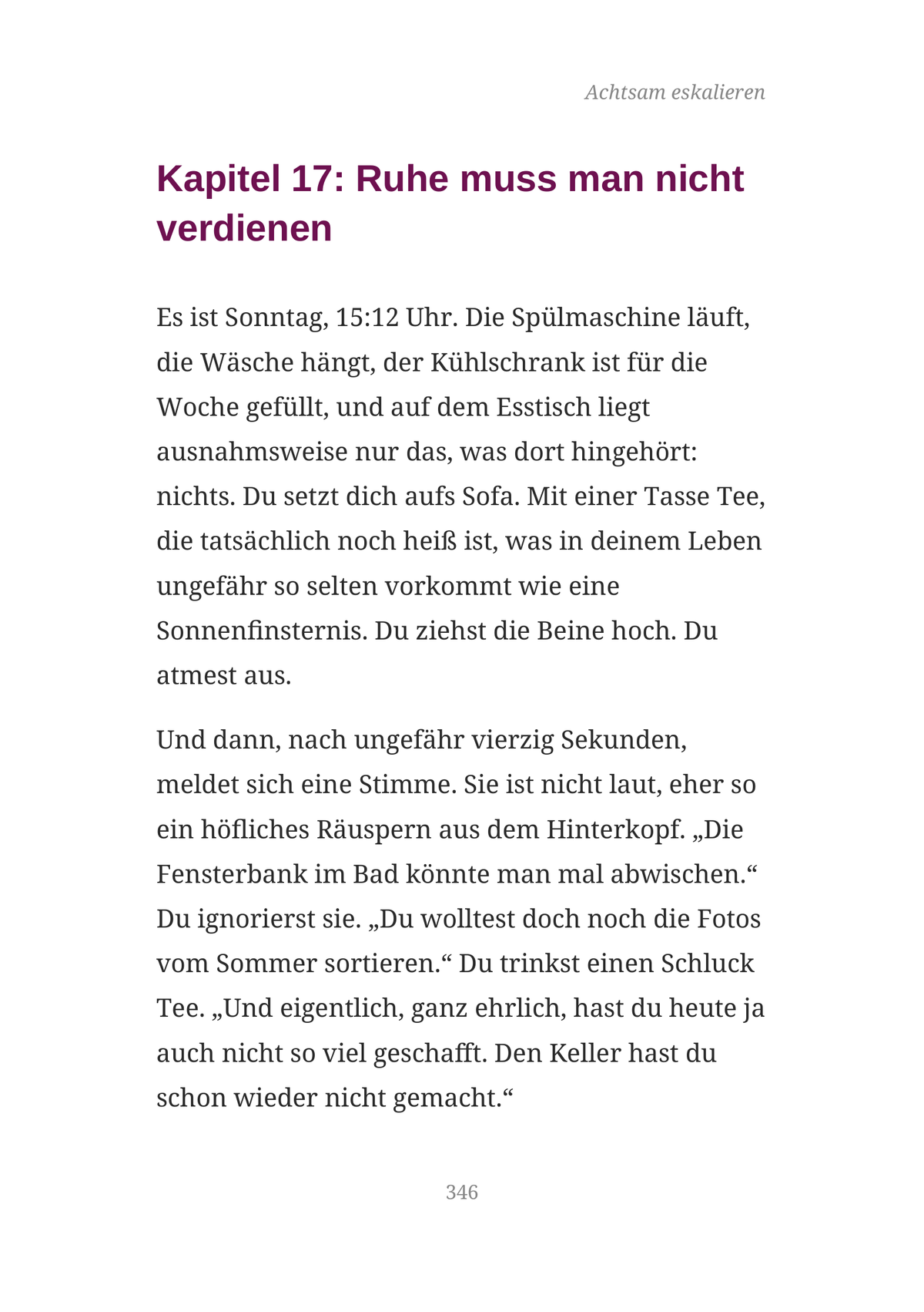 ACHTSAM ESKALIEREN - Der Anti-Stress-Guide für Frauen, die nicht mehr alles mitmachen wollen.