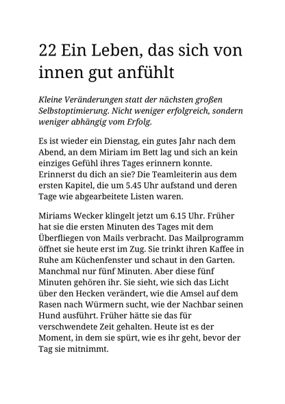 GUTE LEISTUNG. LEERES HERZ. Warum wir funktionieren, obwohl wir uns verloren haben.