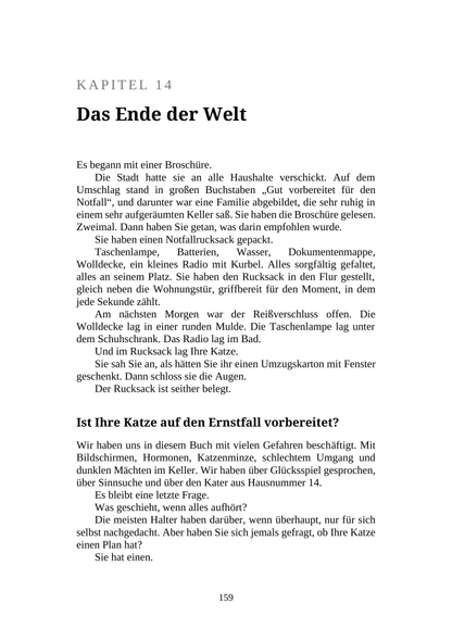 WIE SIE MIT IHRER KATZE ÜBER PORNOGRAFIE SPRECHEN -  Enthaltsamkeit, Drogen, Satanismus und andere Gefahren für ihre neun Leben