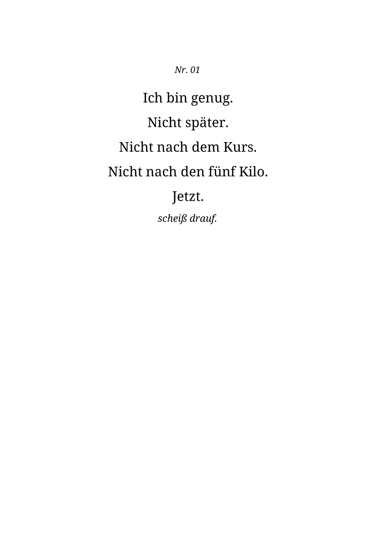 MEIN KLEINES BUCH MIT SCHEIẞ DRAUF AFFIRMATIONEN